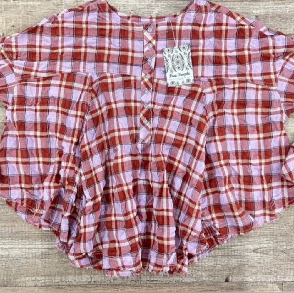 Free people secret garden flannel